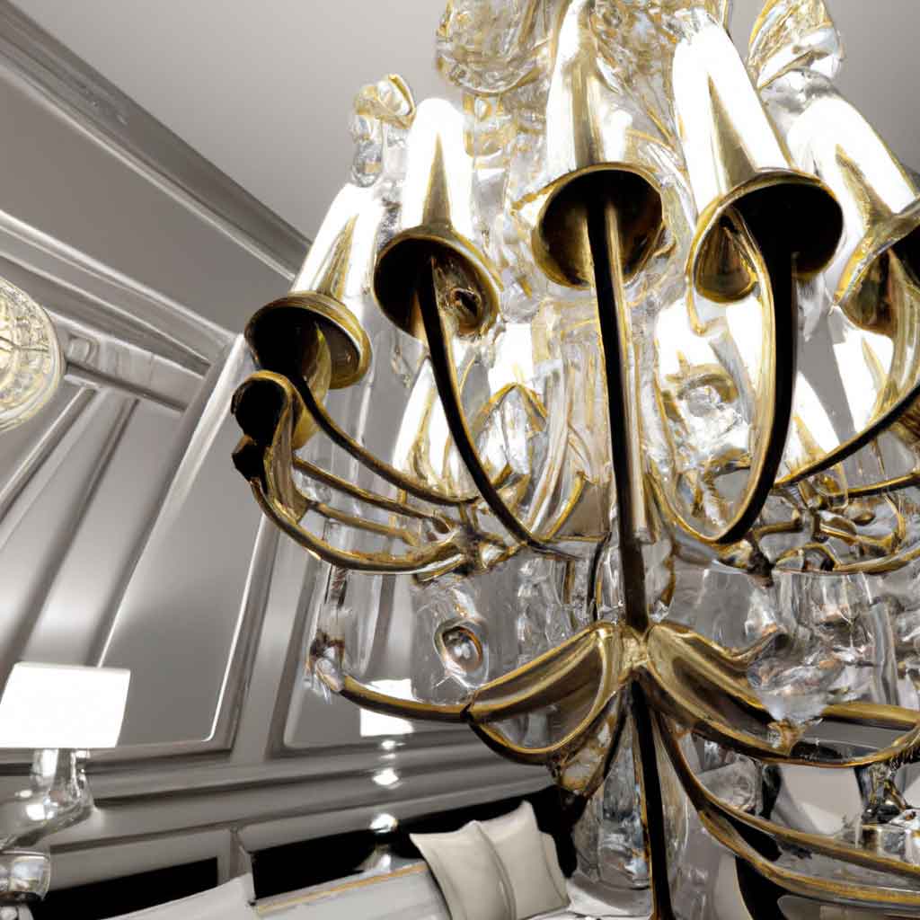 glamorous chandelier